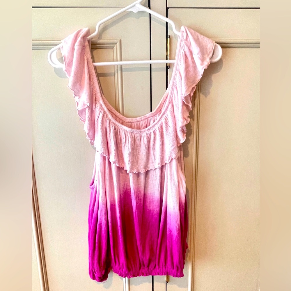 Free People Pink top